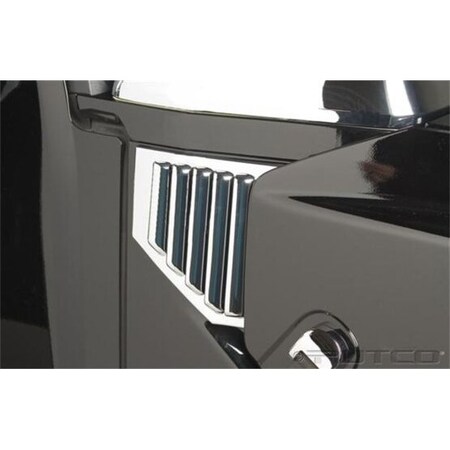 Putco 03-09 H2/H2 SUT HUMMER CHROME SIDE HINGES 403408